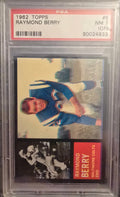 1962 TOPPS #5 RAYMOND BERRY PSA 7 (OF)