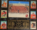 SUPER BOWL IV AUTOGRAPH PLAQUE