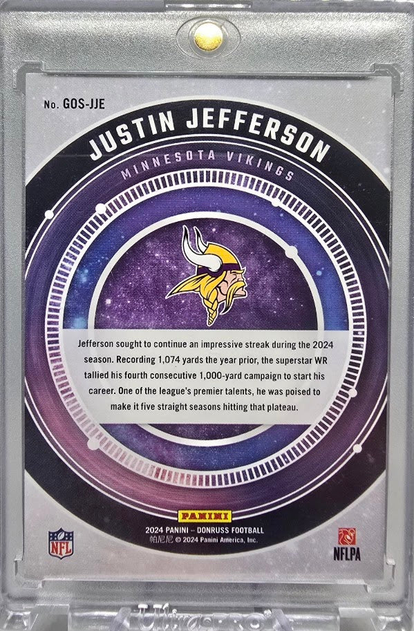 2024 Donruss Galaxy of Stars Justin Jefferson