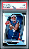 2024 PRIZM ROOKIE VARIATIONS JOE MILTON III 401 PSA 9